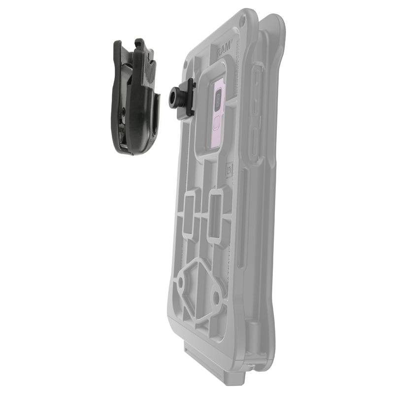 RAM® Belt Clip Holder & Button Adapter for IntelliSkin® HD™ - RAP-382-CLIP1U - OC Mounts