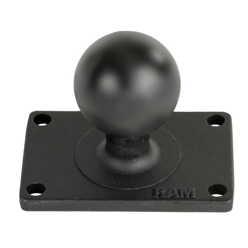 RAM® Ball Base with 1.5" x 2.5" 4-Hole Pattern - RAM-202U-23 - OC Mounts