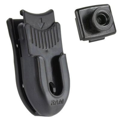 RAM® Belt Clip Holder & Button Adapter for IntelliSkin® HD™ - RAP-382-CLIP1U - OC Mounts
