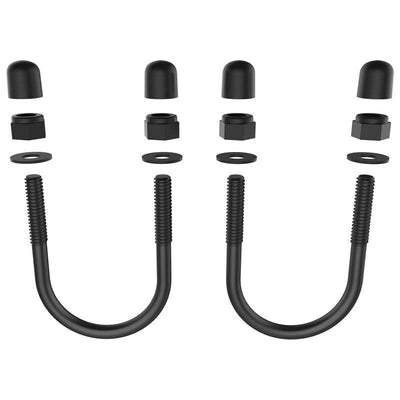 RAM® U-Bolt Hardware for RAM® Tough-Track™ 1.25" - 1.5" Rails - RAP-HAR-TRACK-B-15U - OC Mounts