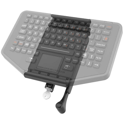 RAM® Tab-Lock™ Locking Holder for GDS® Key™ Rugged Keyboards - RAM-HOL-TABL-KEYU - OC Mounts
