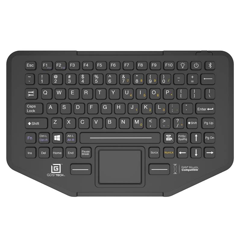 GDS® Key™ Rugged Keyboard with Track Pad - RAM-KEY2-USB - OC Mounts