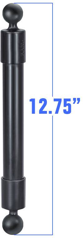 RAM® 14" PVC Pipe Extension with Ball Ends - RAP-BB-230-14U - OC Mounts
