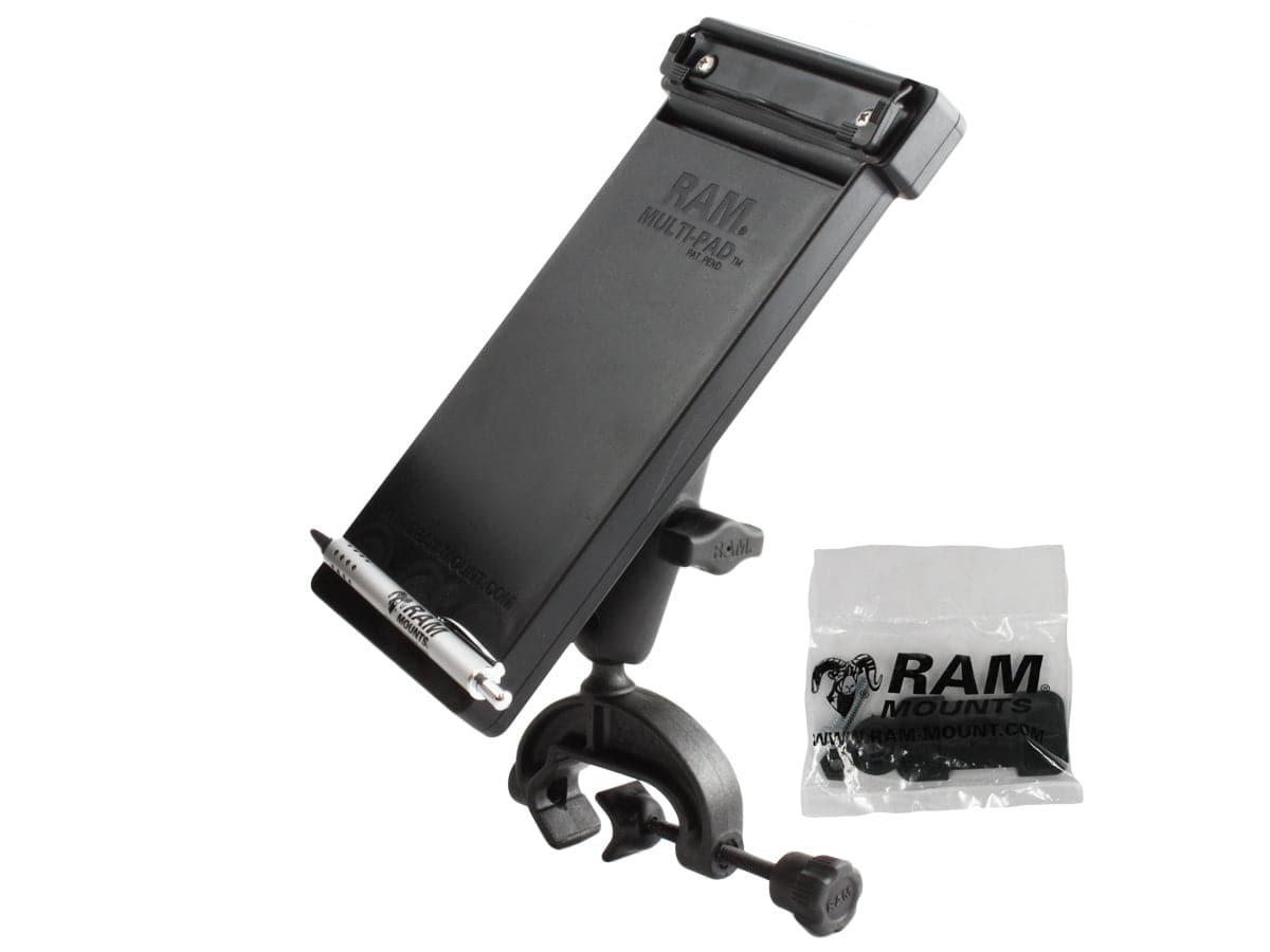 RAM® Multi-Pad™ with Composite Yoke Clamp Mount - RAP-B-121-MP1U - OC Mounts