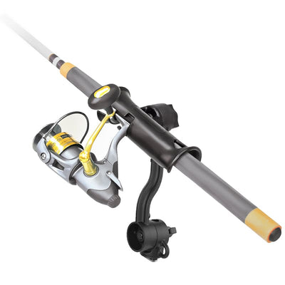 RAM® Tube Jr.™ Rod Holder with Extension Arm and Track Base - RAP-390-PA-418 - OC Mounts