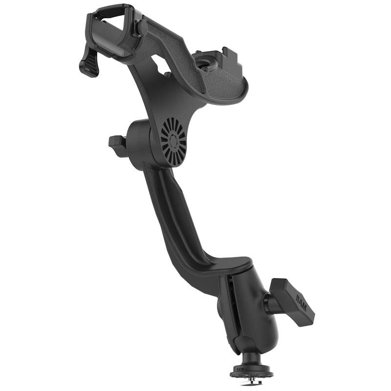 RAM ROD® JR Fishing Rod Holder with Revolution Arm and RAM® Track Ball™ - RAP-434-RB-TRA1 - OC Mounts