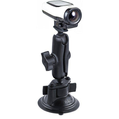 RAM® Twist-Lock™ Suction Cup Mount with Garmin VIRB™ Camera Adapter - RAM-B-166-GA63U - OC Mounts