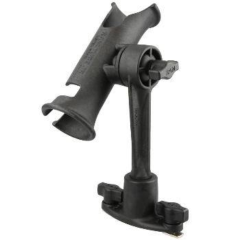 RAM® Tube Jr.™ Rod Holder with Dual T-Bolt Track Base - RAP-390-421 - OC Mounts