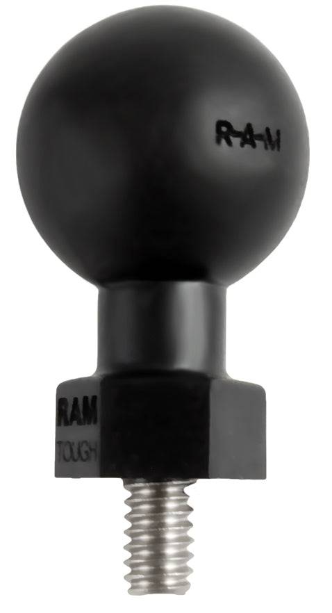 RAM® Tough-Ball™ with 1/4"-20 x .375" Threaded Stud - RAP-B-379U-252037 - OC Mounts