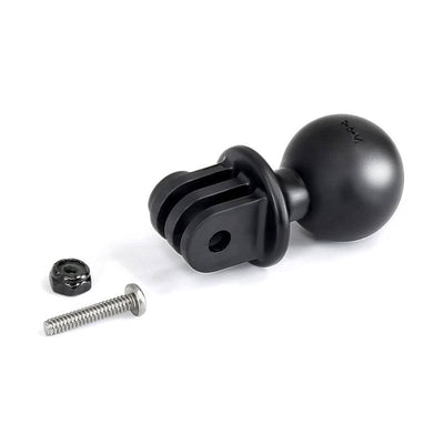 RAM® Drill-Down Mount with Double Socket Arm with Action Camera Adapter - RAM-B-138-C-GOP1 - OC Mounts