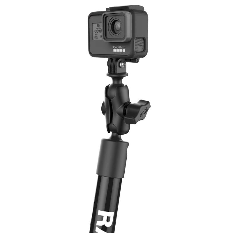 RAM® Tough-Pole™ 29" Camera Mount with Bulkhead Base - RAP-114BD-4-12-A-GOP1 - OC Mounts