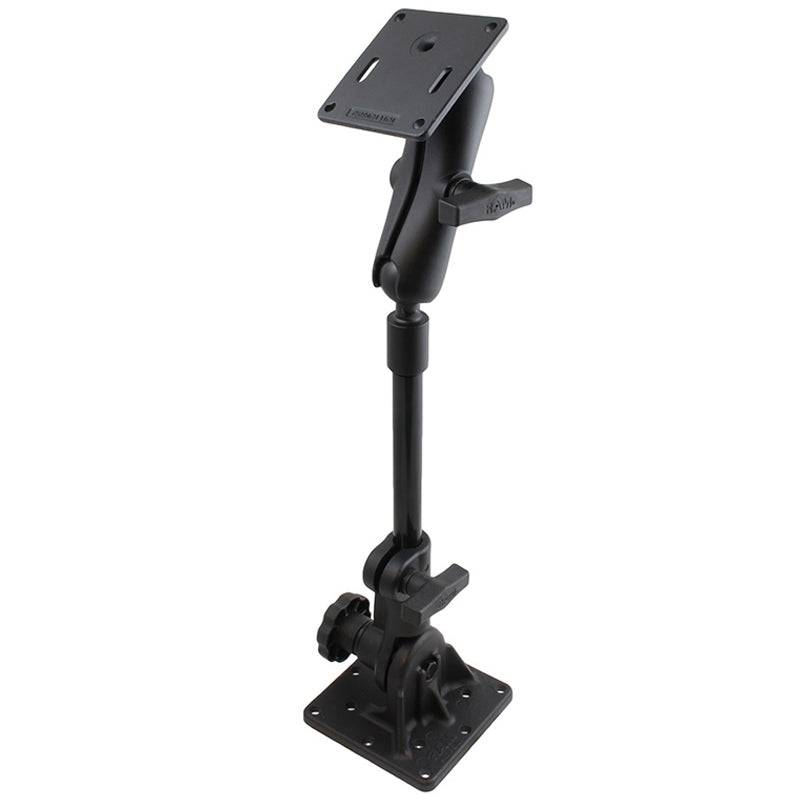 RAM® Pedestal Mount with 9" Pipe and 75x75mm VESA Plate - RAM-101U-VE12-9 - OC Mounts