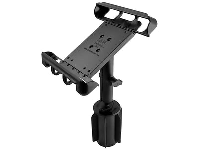 RAM® Tab-Tite™ Tablet Holder with RAM-A-CAN™ II Cup Holder Mount - RAP-299-3-C-TAB8U - OC Mounts