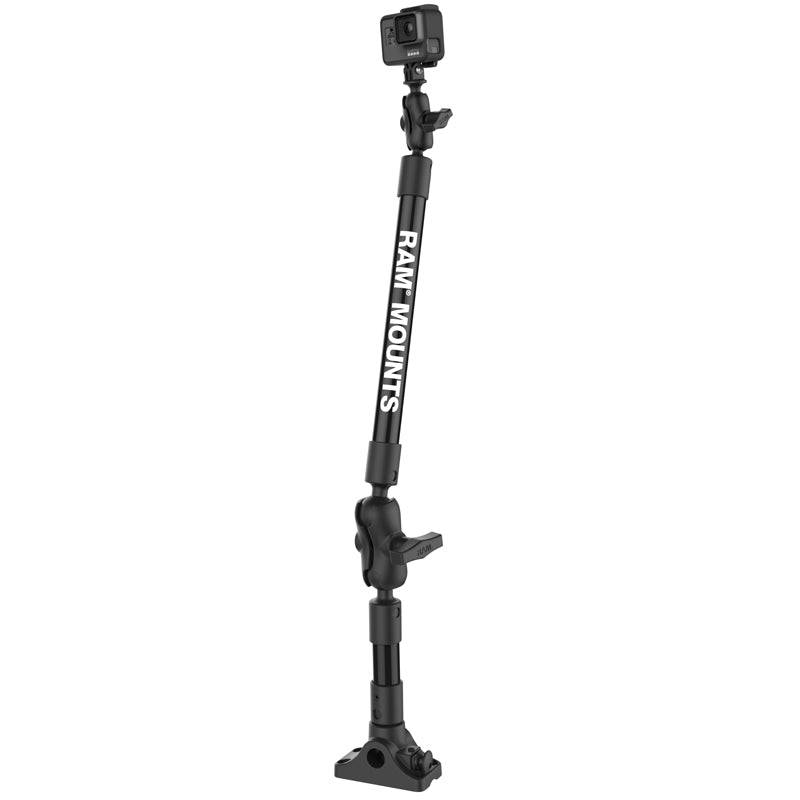 RAM® Tough-Pole™ 29" Camera Mount with Bulkhead Base - RAP-114BD-4-12-A-GOP1 - OC Mounts