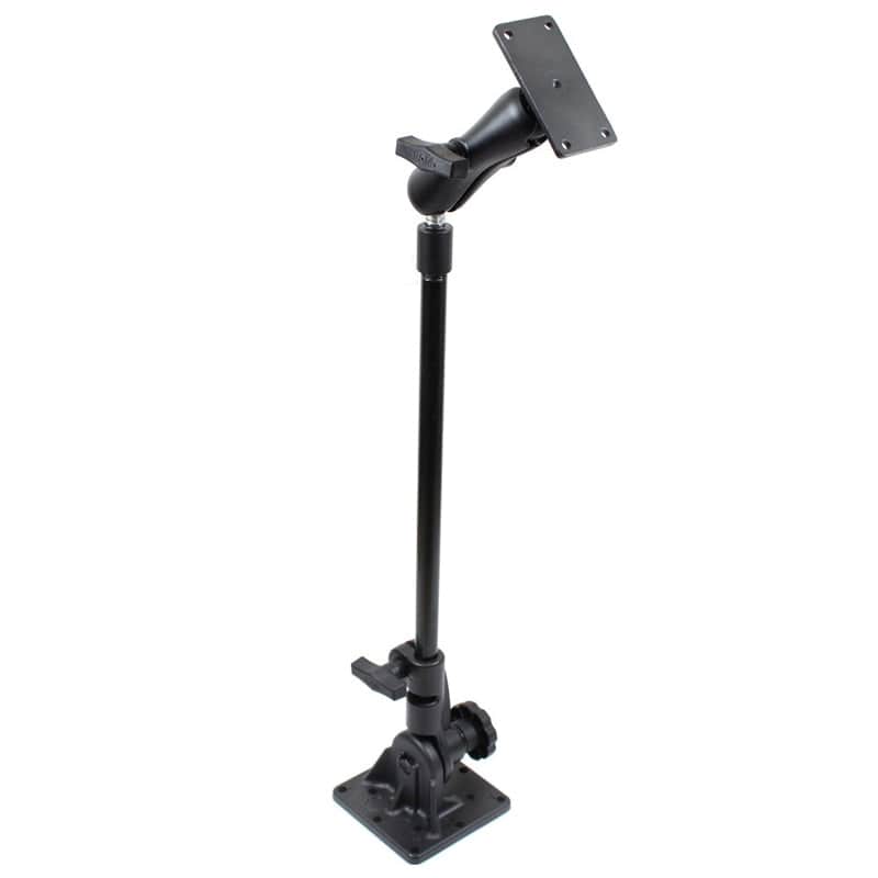 RAM® Pedestal Mount with 18" Pipe and Rectangular Plate Adapter - RAM-101U-VE11 - OC Mounts