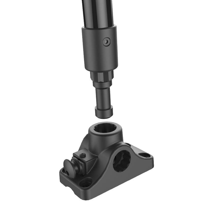 RAM® Tough-Pole™ 29" Camera Mount with Bulkhead Base - RAP-114BD-4-12-A-GOP1 - OC Mounts