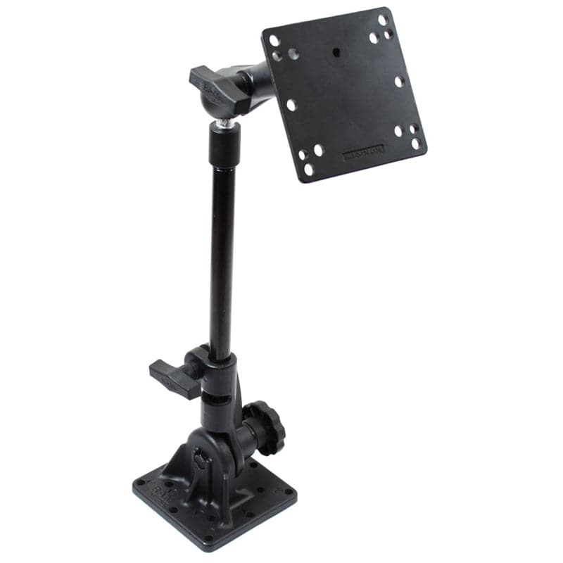 RAM® Pedestal Mount with 12" Pipe and 75x75mm VESA Plate - RAM-101U-VE14 - OC Mounts