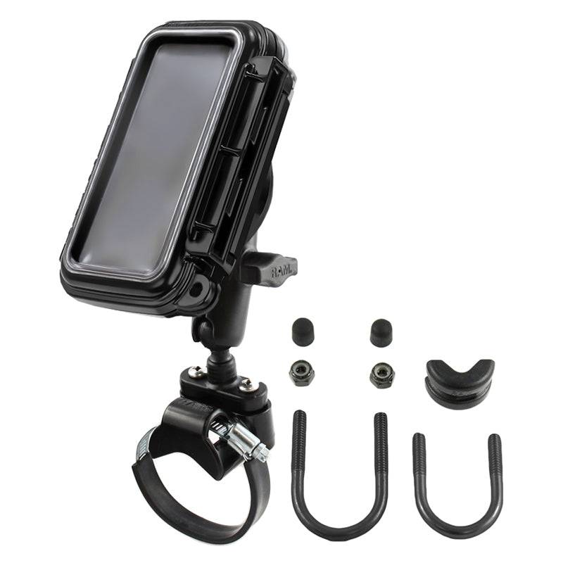 RAM® Aqua Box® ATV/UTV Rail Mount for Medium Devices - RAM-B-149Z-2-AQ2 - OC Mounts