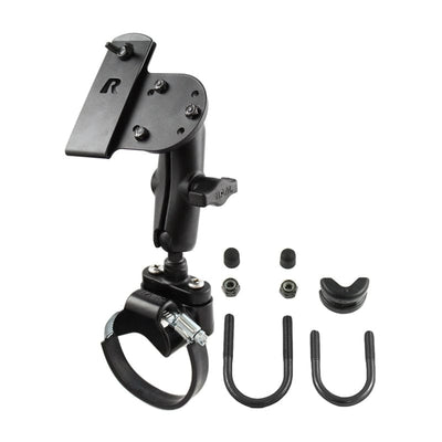 RAM® ATV/UTV Double Ball Rail Mount with Gun Holster Clip - RAM-B-149Z-2-GUN1U - OC Mounts