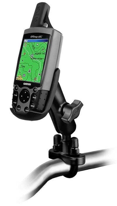 RAM® Handlebar U-Bolt Mount for Garmin GPSMAP 60 Series + More - RAM-B-149Z-GA12U - OC Mounts