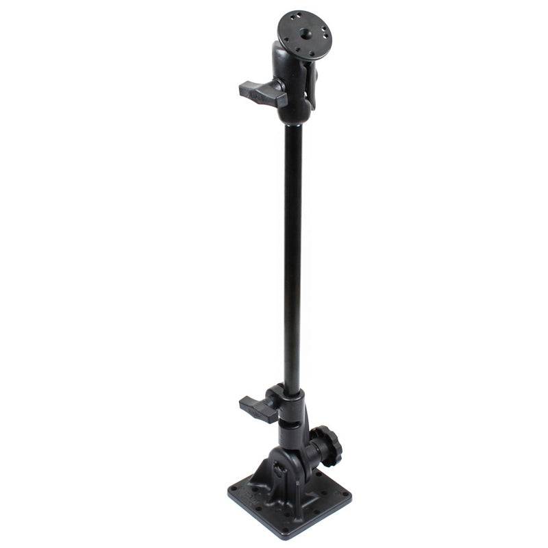 RAM® Pedestal Mount with 18" Pipe and Round Plate - RAM-101U-VE6 - OC Mounts