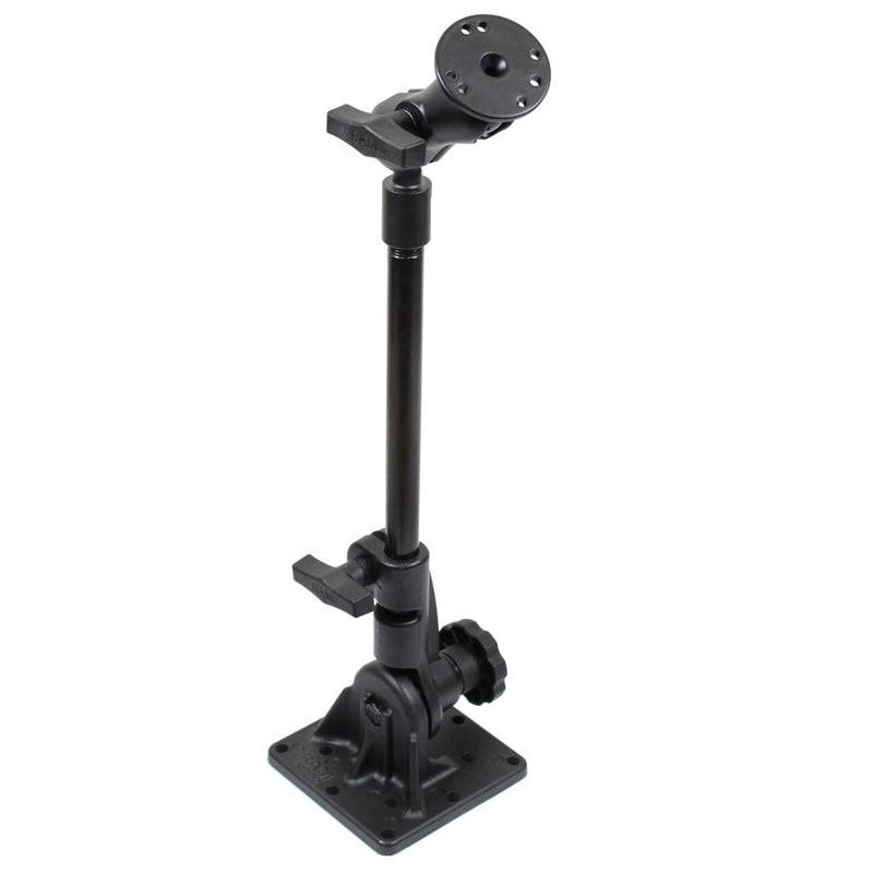 RAM® Pedestal Mount with 12" Pipe and Round Plate - RAM-101U-VE15 - OC Mounts