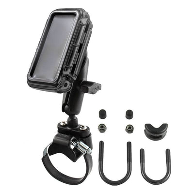 RAM® Aqua Box® ATV/UTV Rail Mount for Small Devices - RAM-B-149Z-2-AQ3 - OC Mounts
