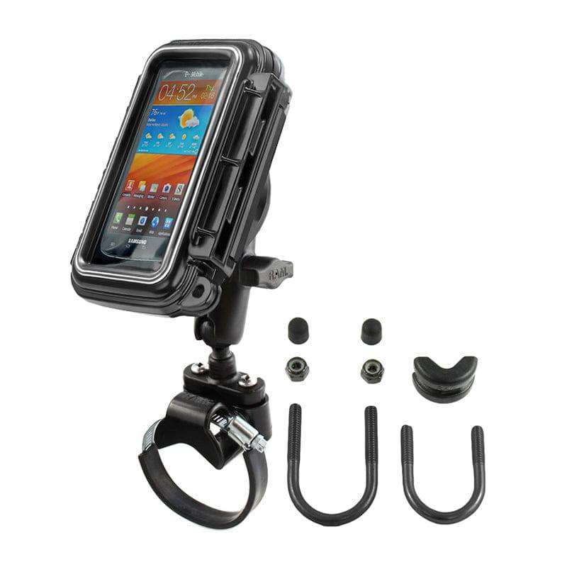 RAM® Aqua Box® ATV/UTV Rail Mount for Medium Devices - RAM-B-149Z-2-AQ2 - OC Mounts