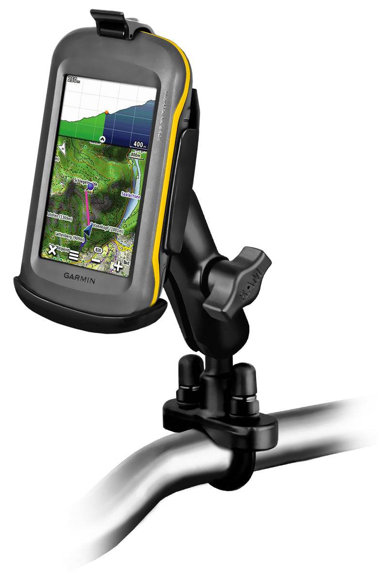 RAM® Handlebar U-Bolt Double Ball Mount for Garmin Montana 600 Series - RAM-B-149Z-GA46 - OC Mounts