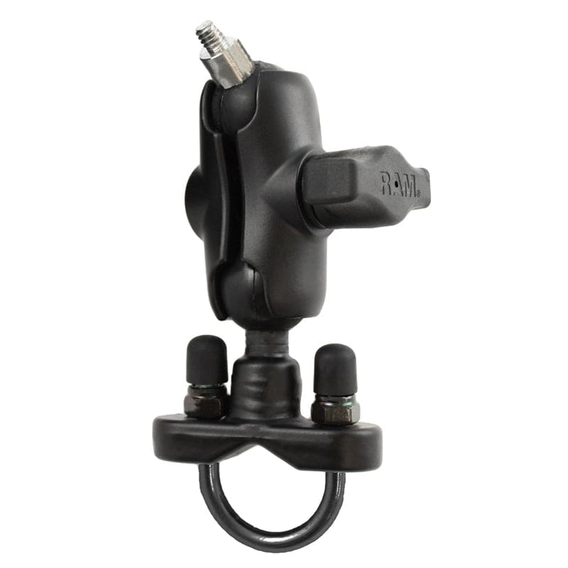 RAM® Handlebar U-Bolt Double Ball Mount with 1/4"-20 Threaded Stud - RAM-B-149Z-A-237U - OC Mounts