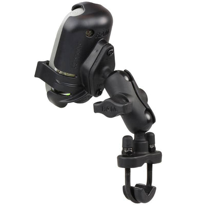 RAM® Handlebar U-Bolt Double Ball Mount for Magellan eXplorist GC + More - RAM-B-149Z-A-MA15U - OC Mounts
