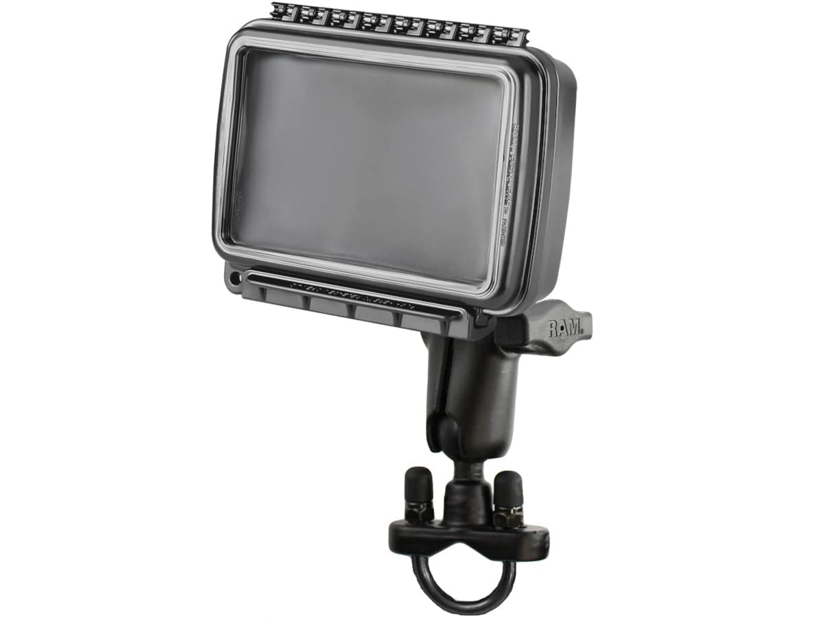 RAM® Aqua Box® with Handlebar U-Bolt Mount for Medium-Wide Devices - RAM-B-149Z-AQ6U - OC Mounts