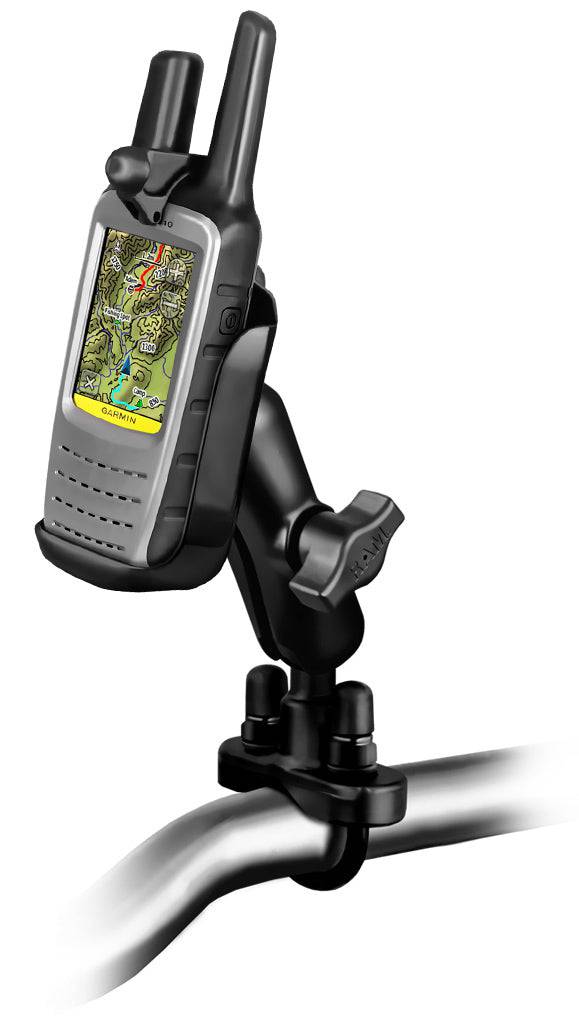 RAM® Handlebar U-Bolt Double Ball Mount for Garmin Rino 610, 650 & 655t - RAM-B-149Z-GA47 - OC Mounts