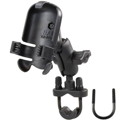 RAM® Handlebar U-Bolt Double Ball Mount for Magellan eXplorist GC + More - RAM-B-149Z-A-MA15U - OC Mounts