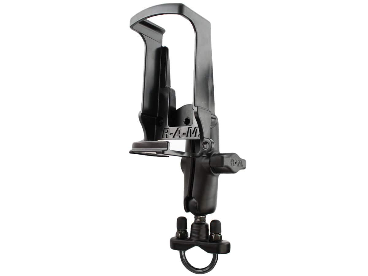 RAM® Handlebar U-Bolt Double Ball Mount for Kenwood TH-D7A Radio - RAM-B-149Z-KE1 - OC Mounts