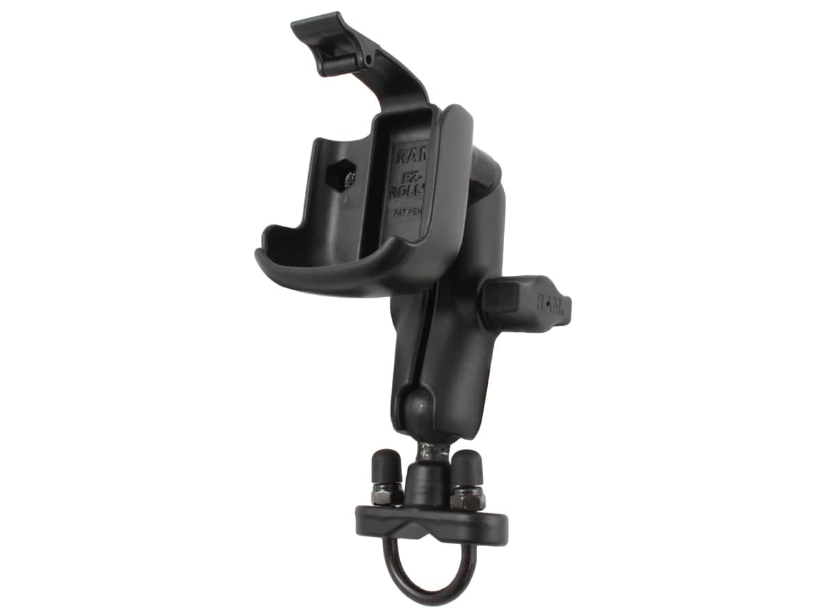 RAM® EZ-Roll'r™ Handlebar U-Bolt Mount for SPOT Connect + More - RAM-B-149Z-SPO3 - OC Mounts