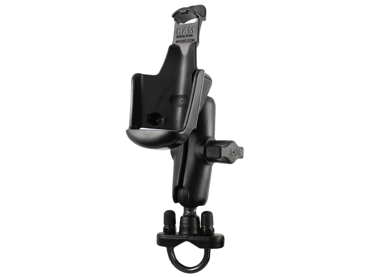 RAM® Handlebar U-Bolt Double Ball Mount for Garmin Rino 110, 120 & 130 - RAM-B-149Z-GA8U - OC Mounts