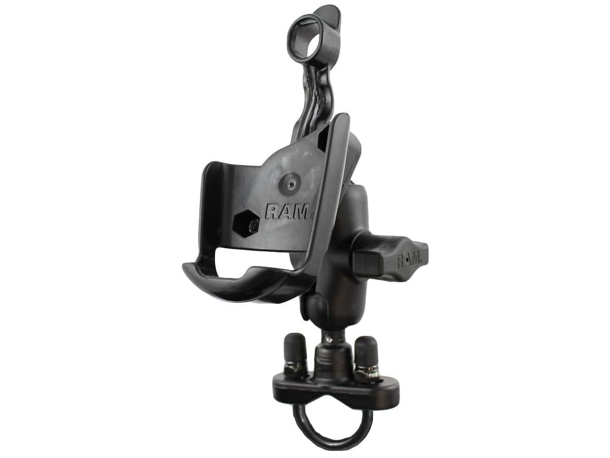 RAM® Handlebar U-Bolt Ball Mount for Garmin GPS 60 Series + More - RAM-B-149Z-A-GA12 - OC Mounts