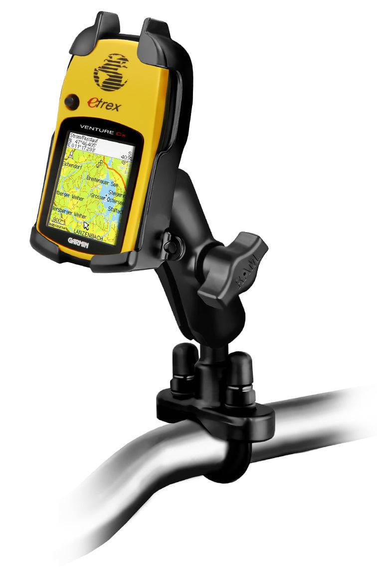 RAM® Handlebar U-Bolt Double Ball Mount for Garmin eTrex Legend + More - RAM-B-149Z-GA16U - OC Mounts