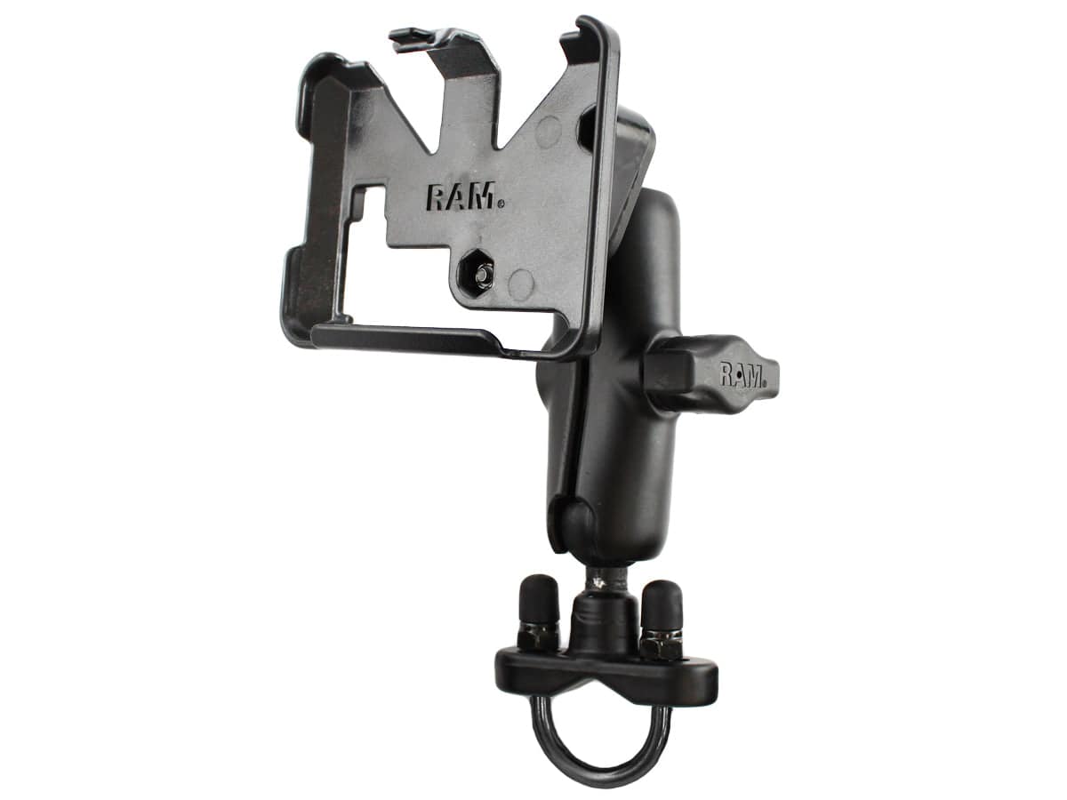 RAM® Handlebar U-Bolt Double Ball Mount for Garmin nuvi 200 + More - RAM-B-149Z-GA24U - OC Mounts