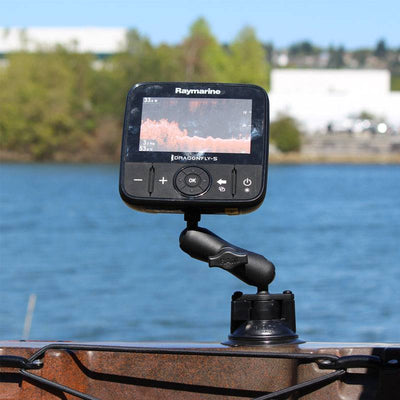 RAM® Twist-Lock™ Suction Cup Mount for Raymarine Dragonfly - RAM-B-224-1-379-M616U - OC Mounts