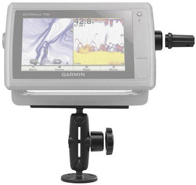 RAM® Pin-Lock™ Universal Marine Electronic Mount with Gimbal Knob - RAM-SG-B-111U - OC Mounts