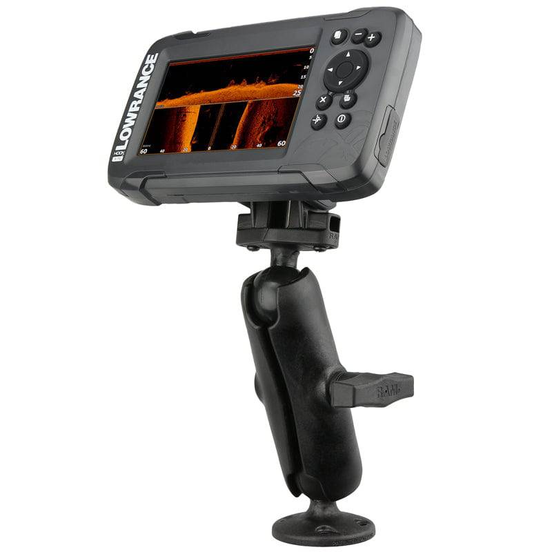 RAM® Composite Double Ball Mount for Lowrance Hook² Series - RAP-101-LO12 - OC Mounts