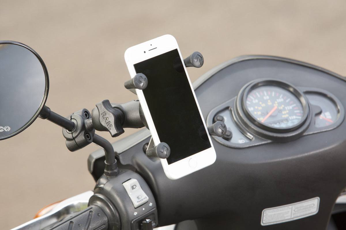 RAM® X-Grip® Phone Mount with RAM® Torque™ Small Rail Base - RAM-B-408-37-62-A-UN7U - OC Mounts
