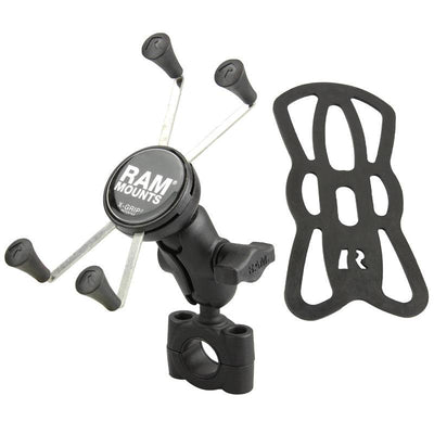 RAM® X-Grip® Large Phone Mount with RAM® Torque™ Medium Rail Base - RAM-B-408-75-1-A-UN10 - OC Mounts