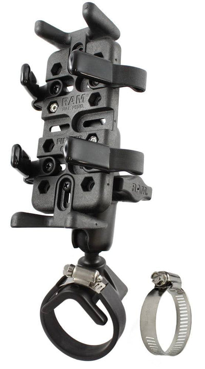 RAM® Finger-Grip™ Universal Mount with Strap Hose Clamp Base - RAM-B-108-UN4 - OC Mounts