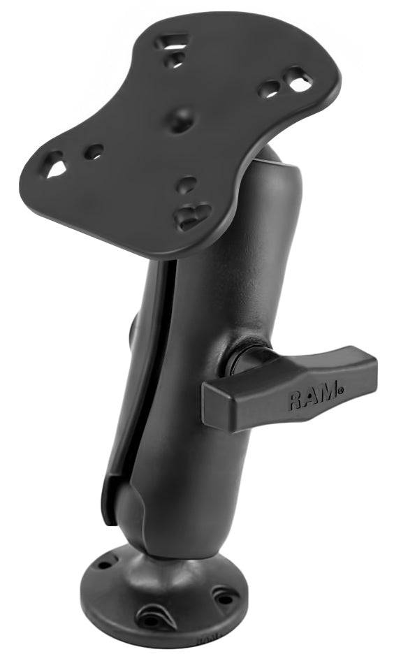 RAM® Composite Double Ball Mount for Humminbird, Matrix + More - RAP-107U - OC Mounts