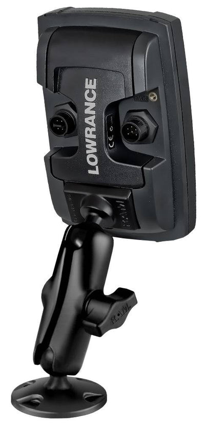 RAM® Composite Double Ball Mount for Lowrance Elite-5 & Elite-7 Ti - RAP-B-101U-LO11 - OC Mounts