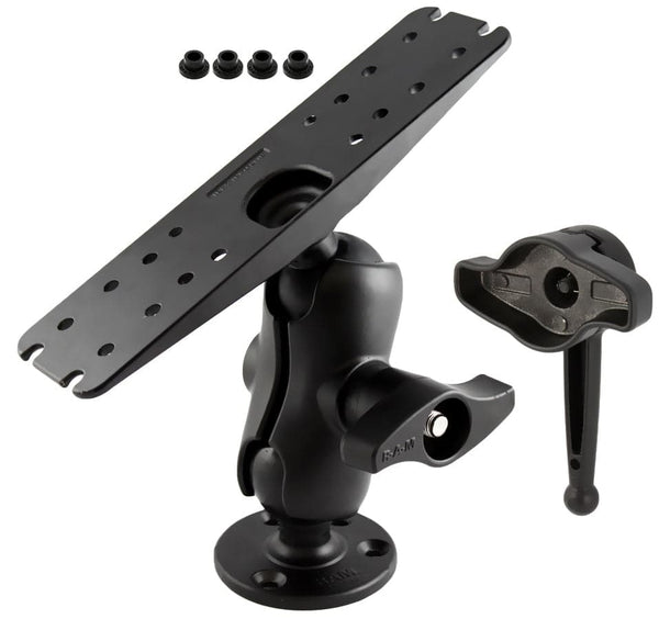 RAM® Large Marine Electronics Mount with RAM® Hi-Torq™ Wrench - RAM-D ...