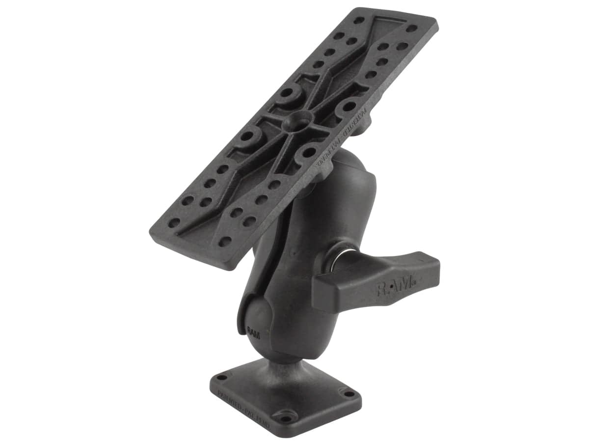 RAM® Universal Composite Marine Electronic Mount - RAP-111-B - OC Mounts